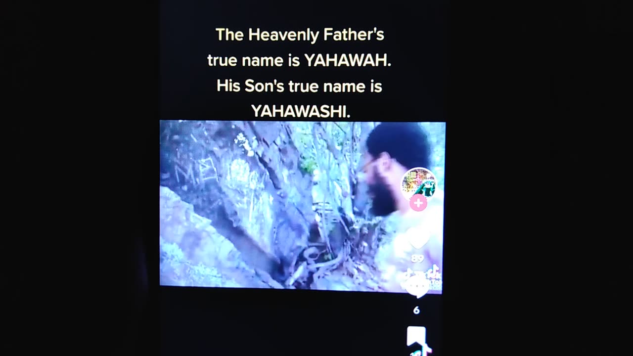 THE HEAVENLY FATHER'S TRUE NAME IS YAHAWAH,HIS SON'S NAME IS YAHAWASHI- @Shaqat144k