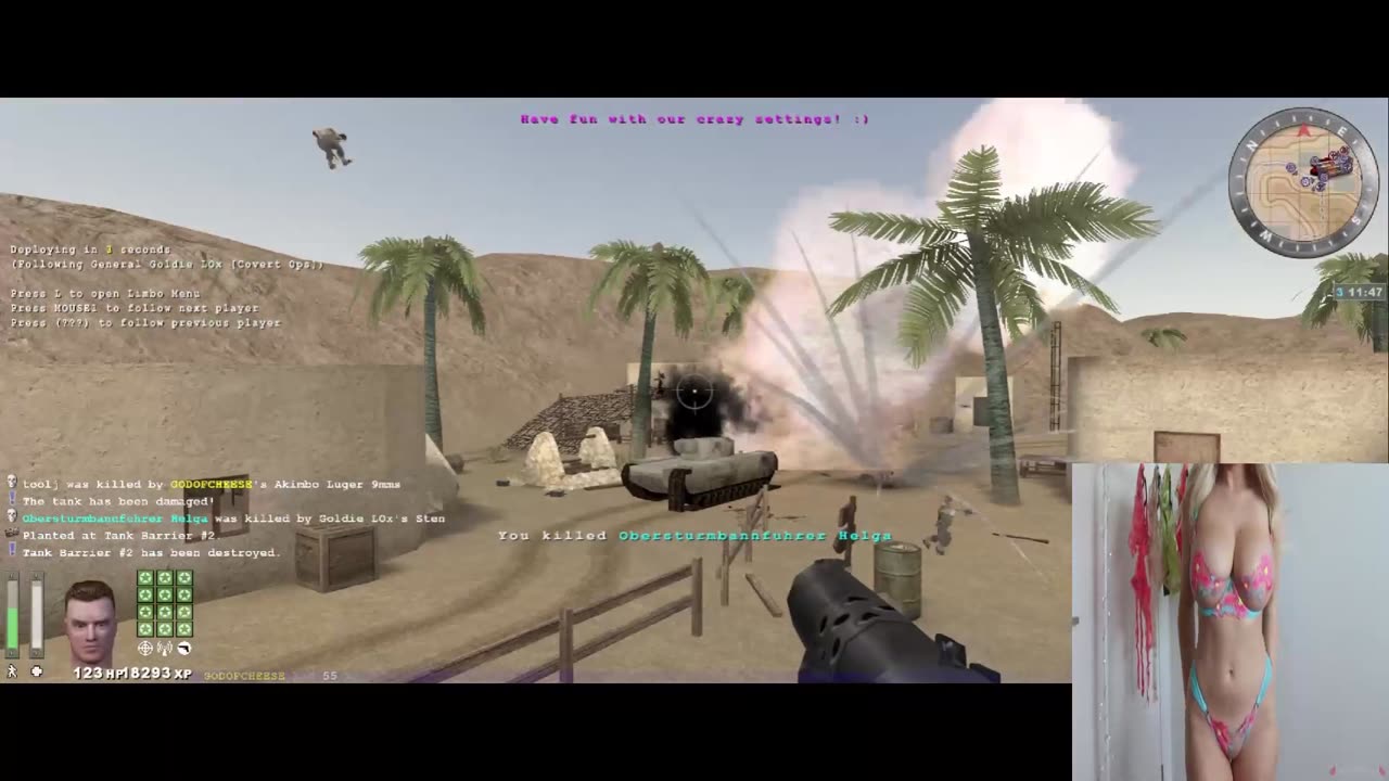 sexy et Wolfenstein ok game play