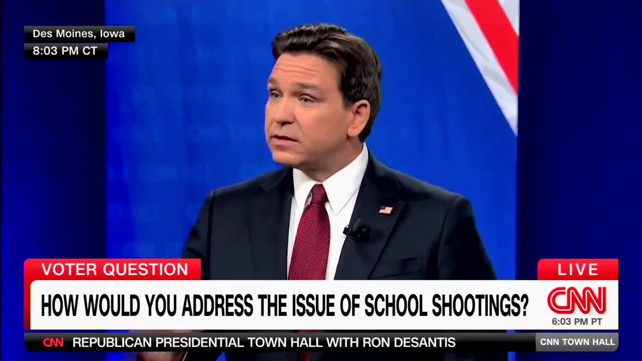 DeSantis is a False Flag Shill. Perry School Shooting Hoax - Perfect Timing