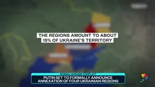 Putin illegally annexes four regions in Ukraine as country applies for nato ....membership