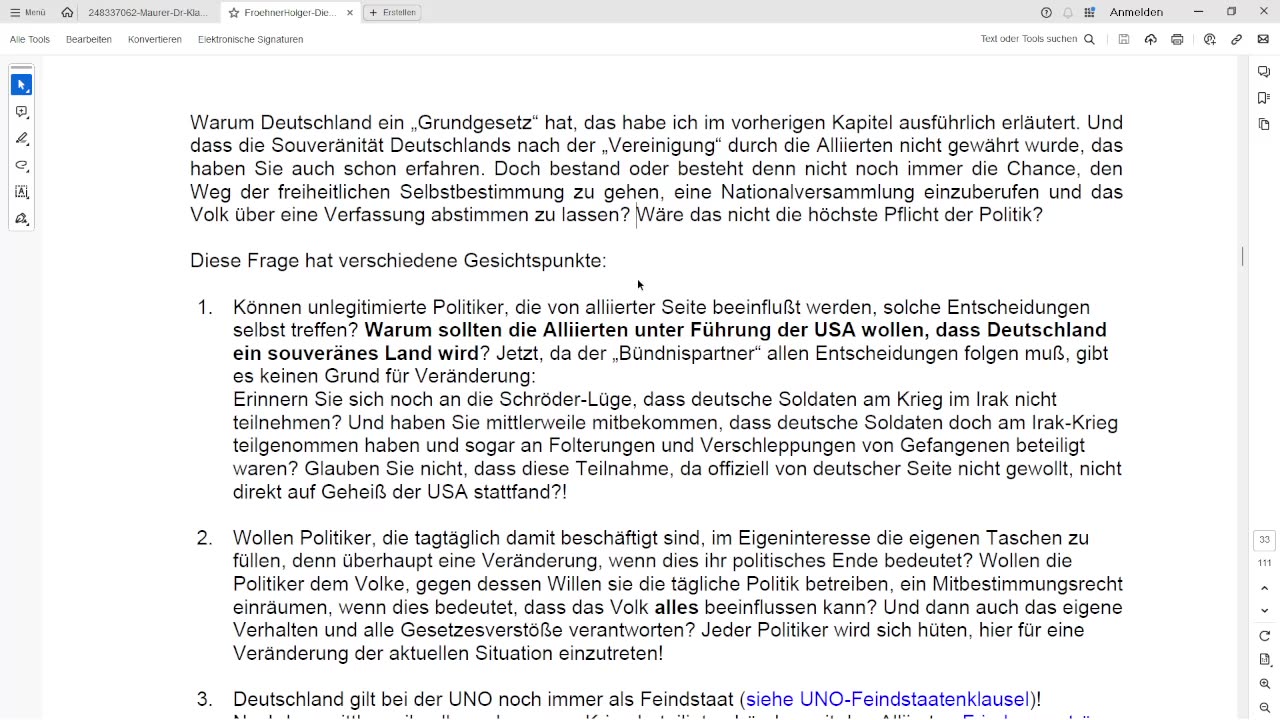 Die Versklavung der ganzen Welt durch die UNO 27.o8.2024 Ulf Meinken