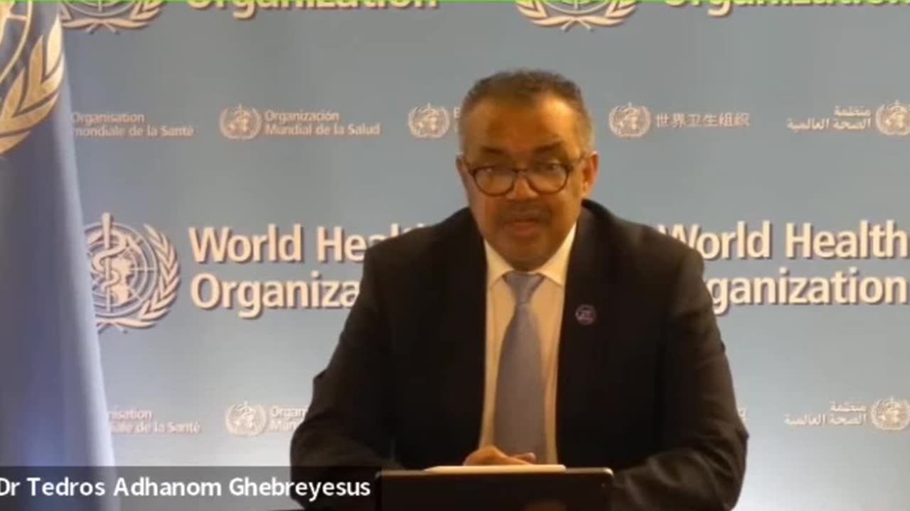 WHO’s Tedros says the Pandemic Treaty is “Mission Critical”