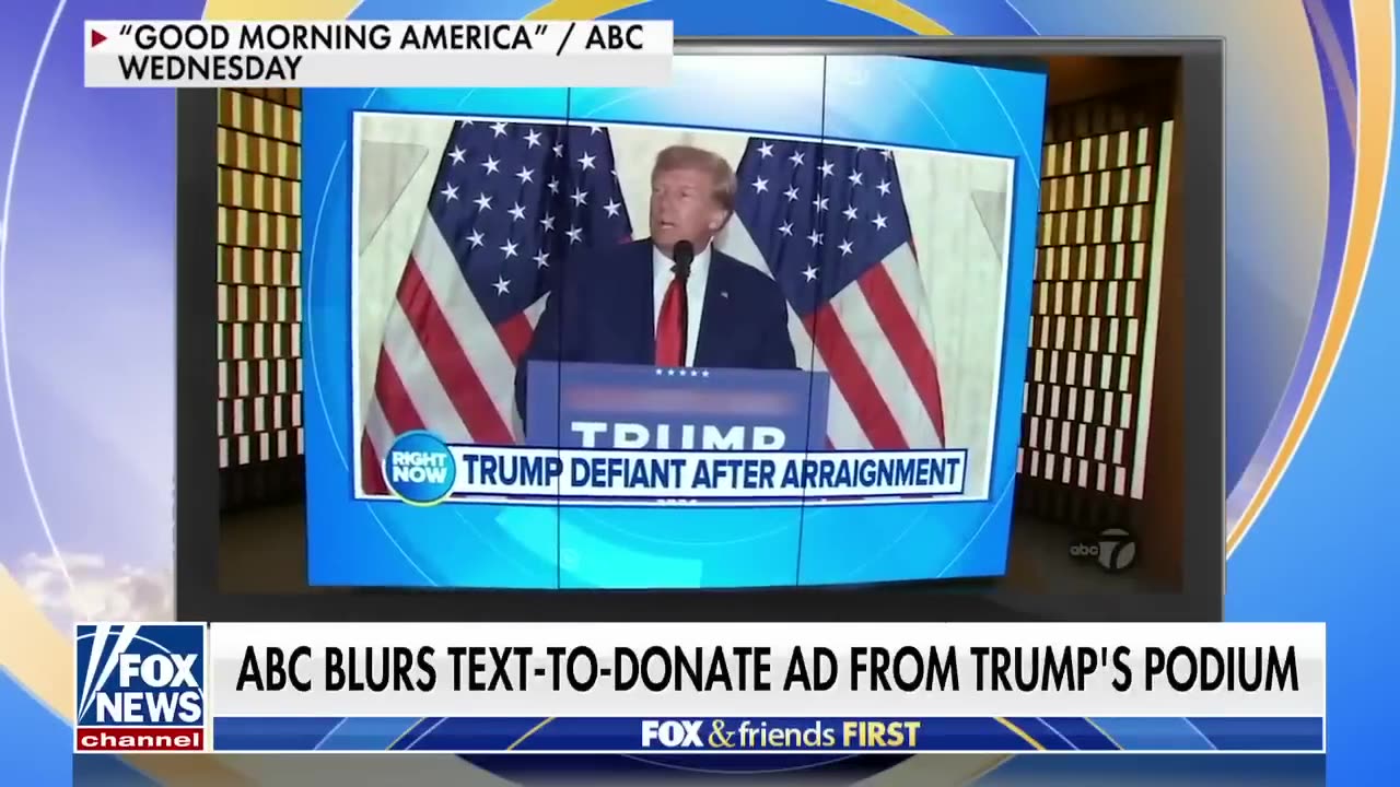 ABC accused of 'election interference' after Trump broadcast