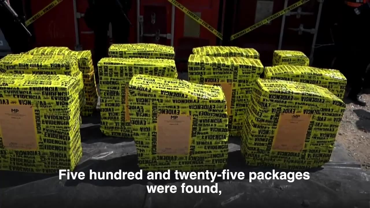 More than half a ton of cocaine from Costa Rica seized in Guatemala