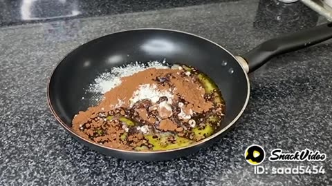 Home-made chocolate cake recipe
