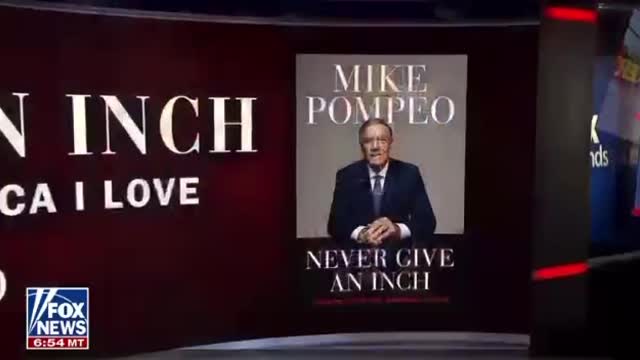 Pompeo big announcement is a new book: Never Give An Inch - Fighting for the America I love.