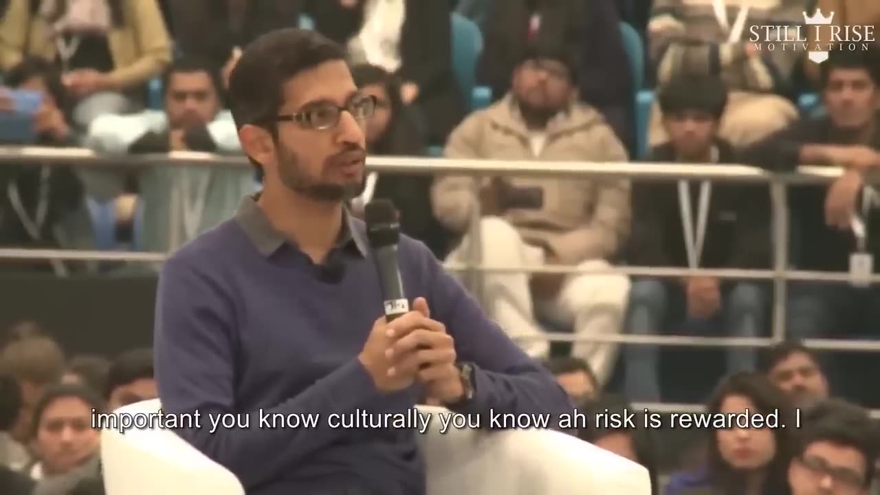 Sundar Pichai Leaves Audience SPEECHLESS | Google CEO Motivational video