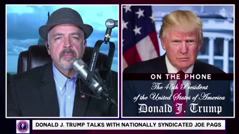 President Trump full interview with Joe Pags 8-19-21