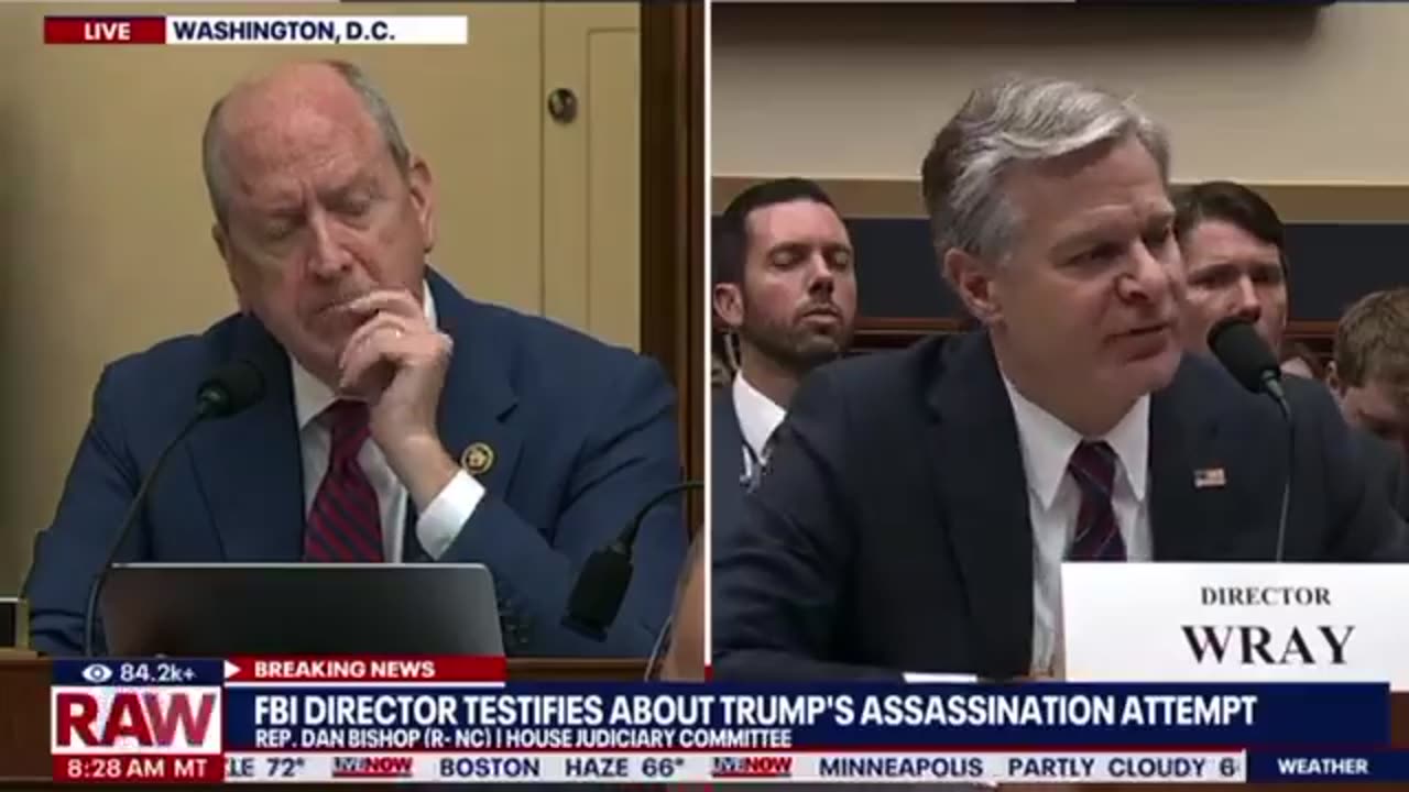 Eight cartridges were found on the roof - Wray hearing