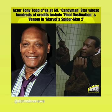 rip to tony Todd 🙏 🕊 🕯 11/12/25
