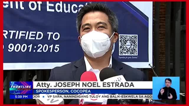 DepEd Sec. VP Sara,nanindigang tuloy angclass opening sa Aug. 22 m