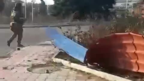 Footage from Soledar. Taken near the Artyomsol plant