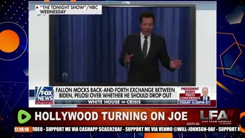 HOLLYWOOD TURNING AGAINST BIDEN