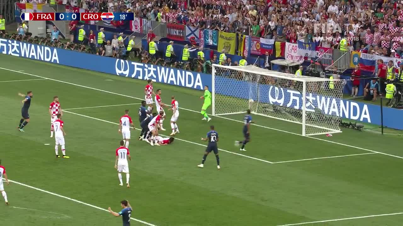 2018 WORLD CUP FINAL: France 4-2 Croatia