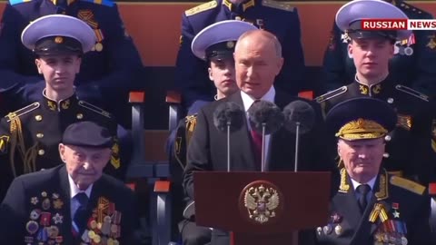 Putin's speech at the Victory Day parade! Kremlin,May 9 2023