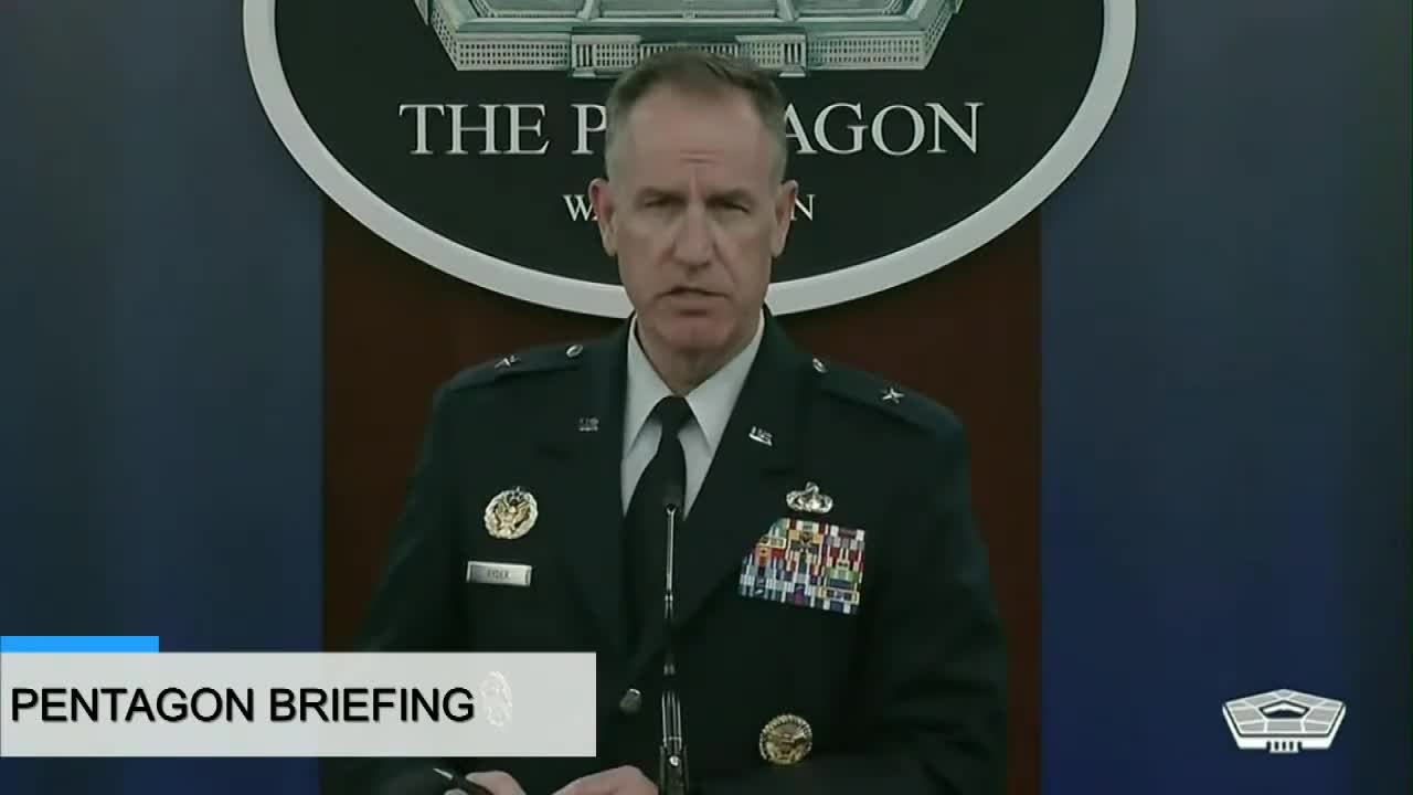 Watch_ Pentagon briefing on reports of Russian missiles crossing into Poland