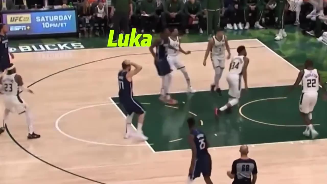 Why does Luka look so happy about missing
