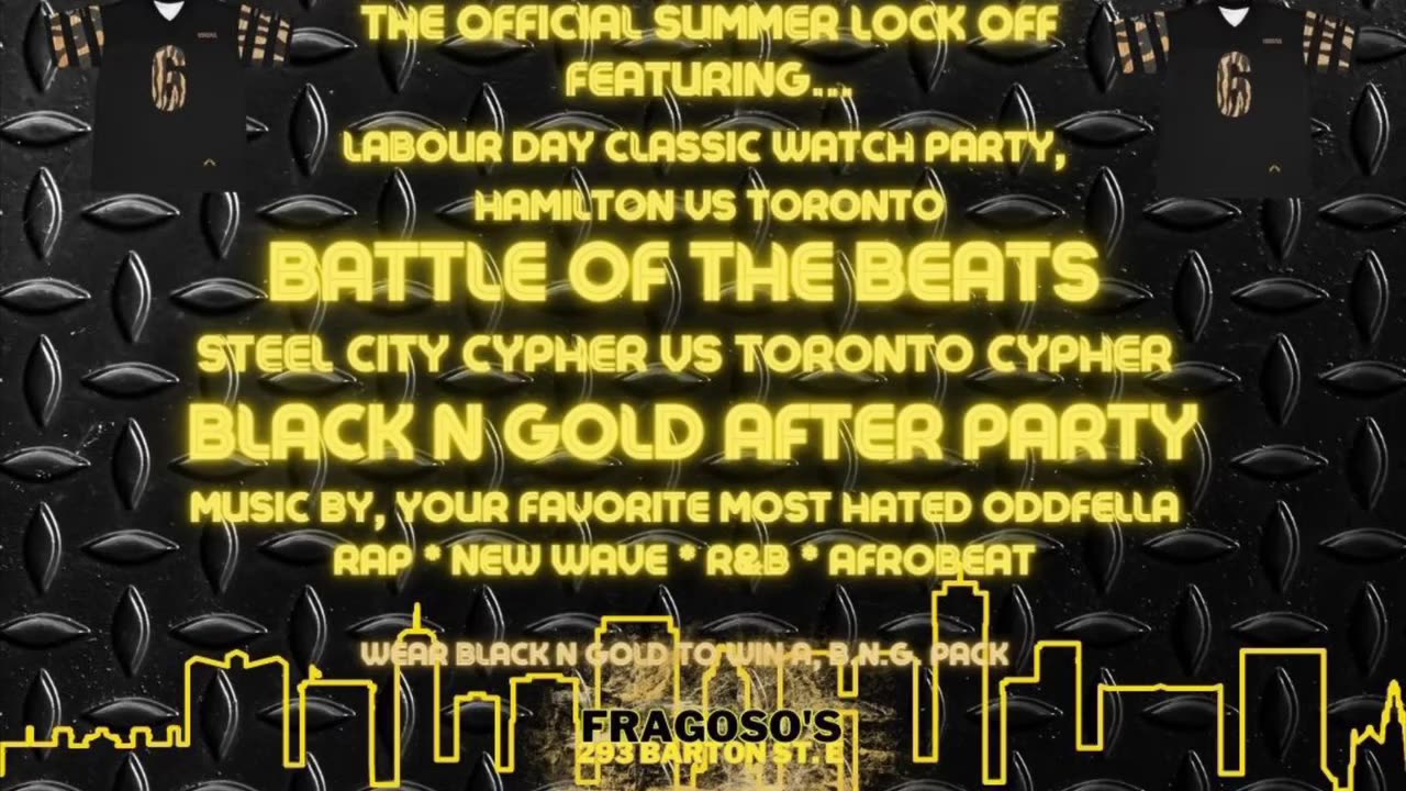 Black N GOLD cypher event