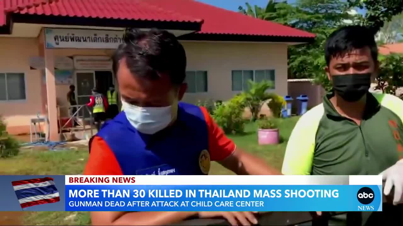 At least 30 killed in mass shooting at Thailand child care center l GMA