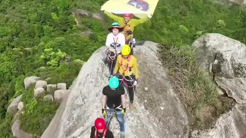 Amazing Place in CHINA _ Mountain like a blade _ Dangerous cliff walk👌