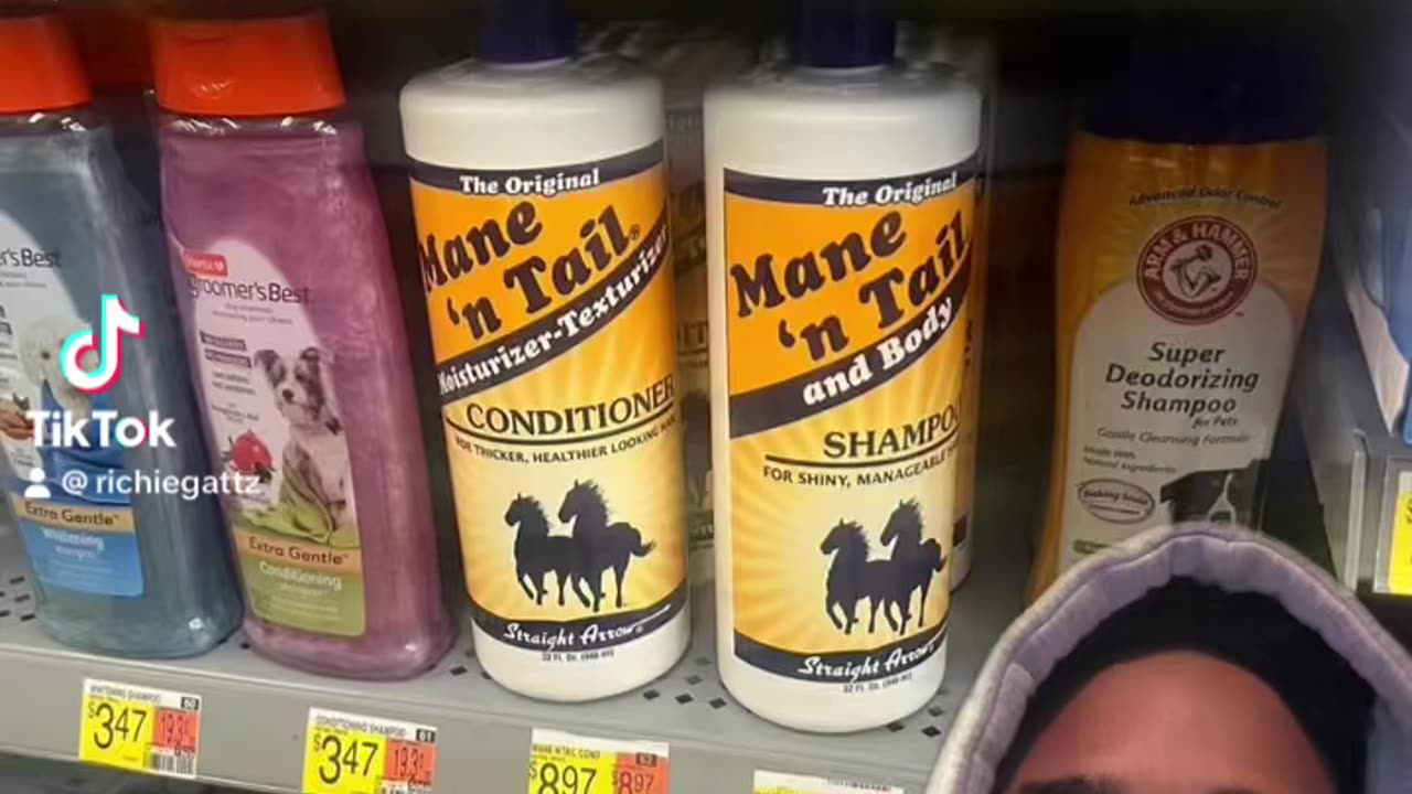 I didn’t know this was animal shampoo 😭