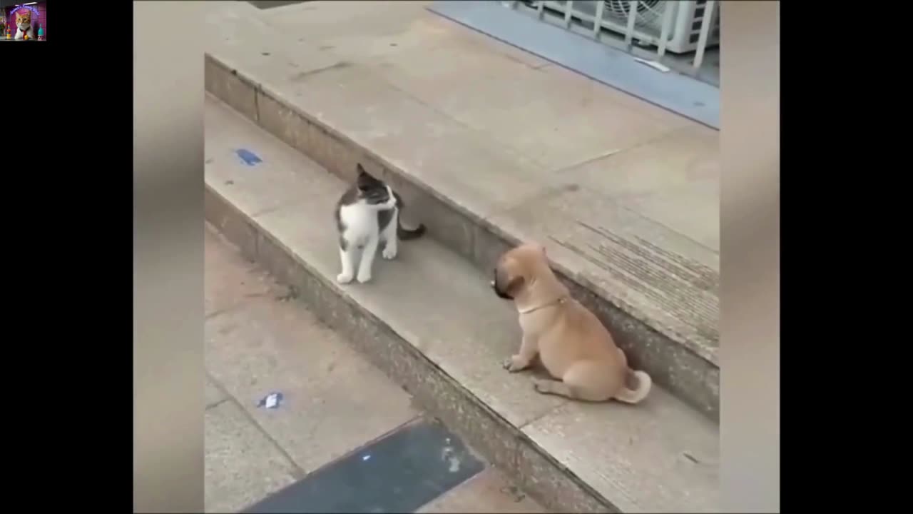 Cat VS Dog Funny Animal Videos