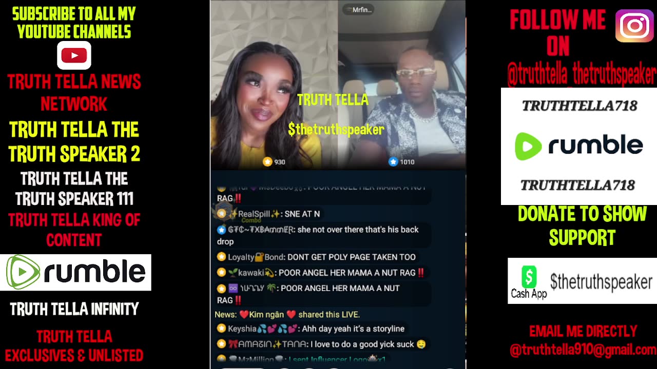 LIYAH GAGGS BIGO & GOES LIVE FROM POLYGOD ACCOUNT WITH HIS BACKGROUND UP