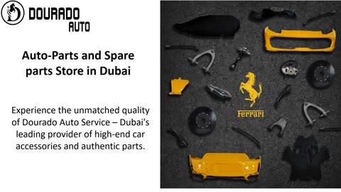 Luxury Auto Spare Parts Showroom - Dourado Auto service