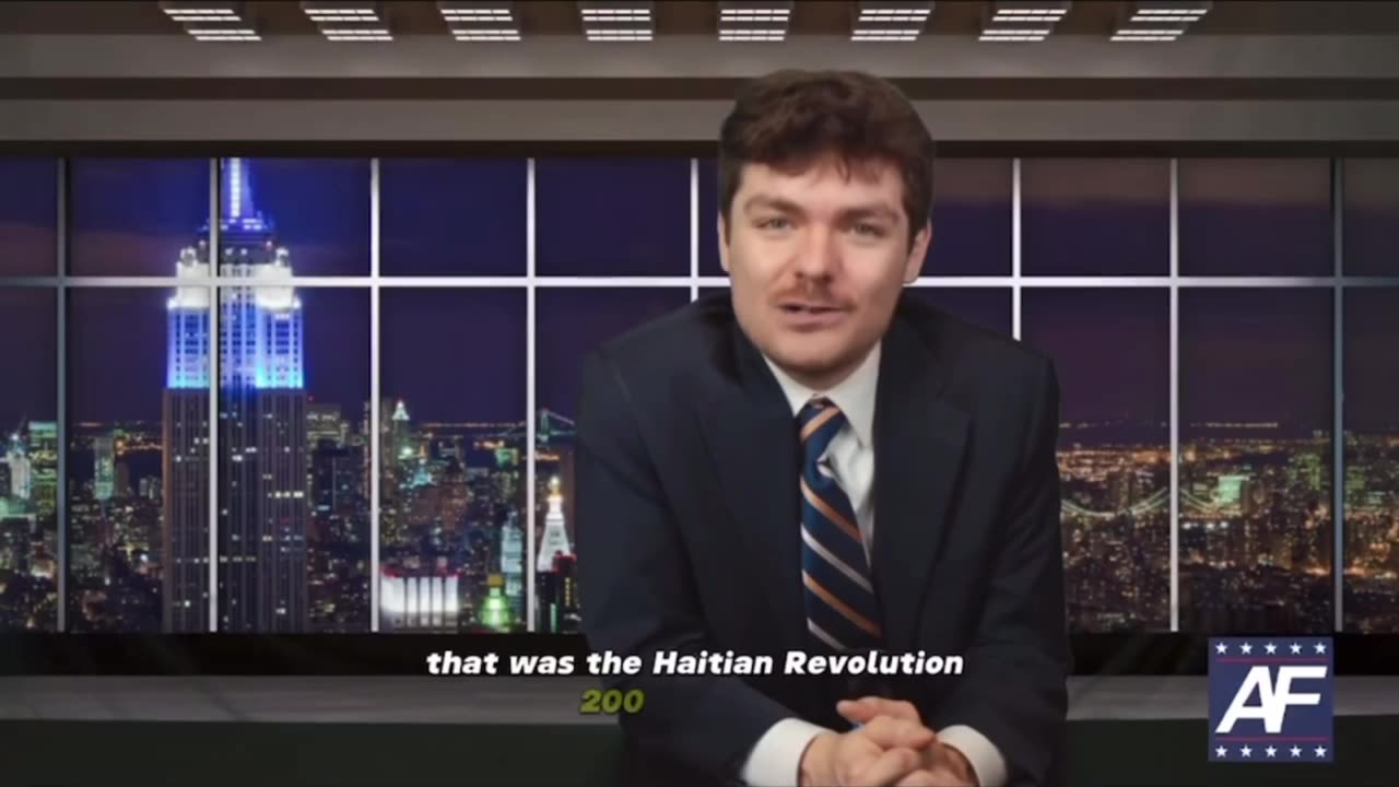 Nick Fuentes says Haitians are animalistic for rebelling against the French