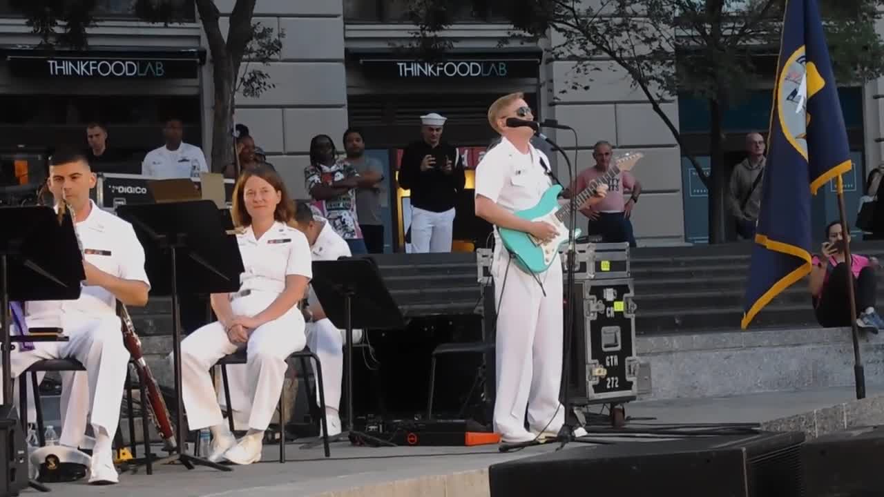 U.S. Navy Band "Concert on the Avenue" June 21, 2022 Music from Top Gun