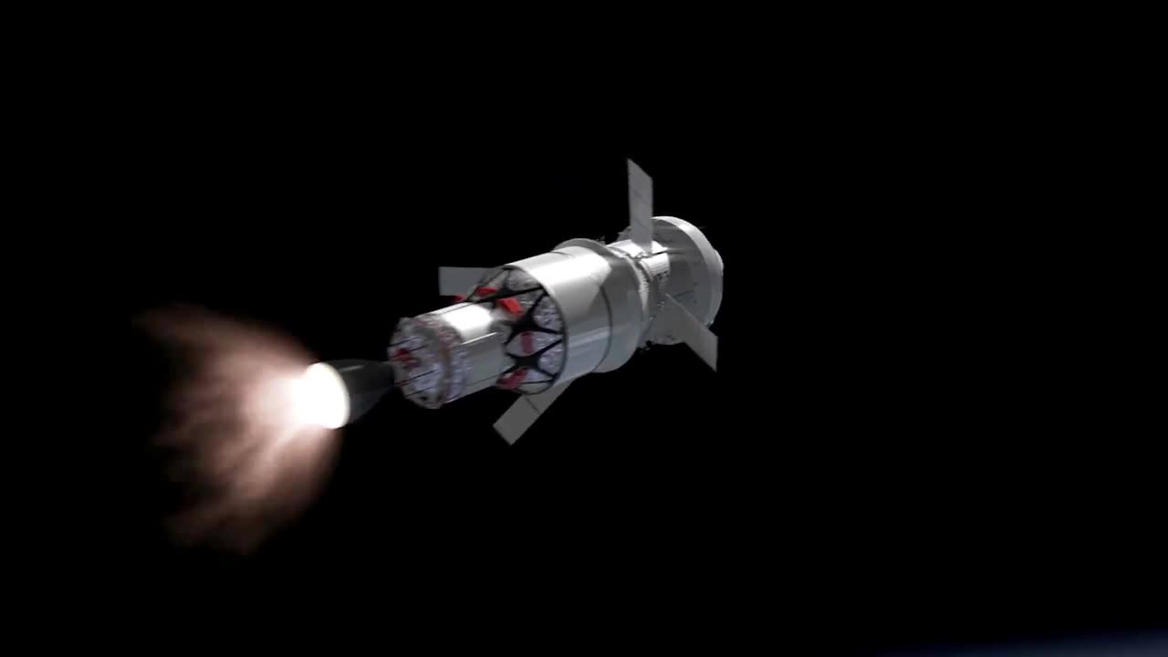 Orion Exploration Mission-1 Animation.