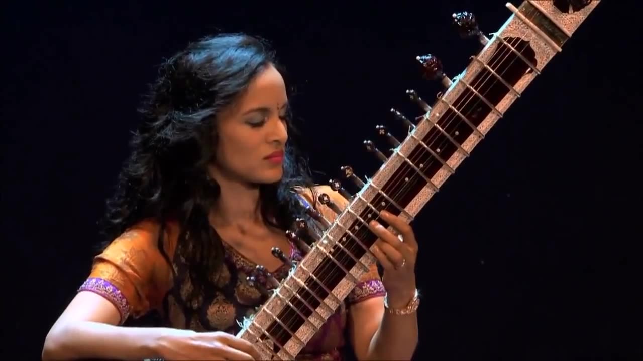 Anoushka Shankar sitar and violin duet