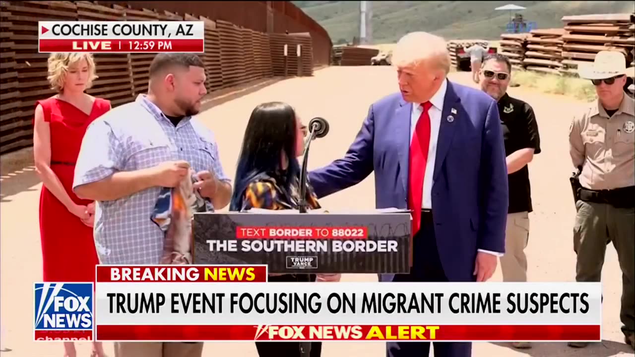 Trump Brings Out Mothers Of Migrant Crime Victims To Warn Against Harris - Nungaray