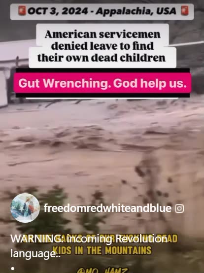 Military: Nobody Allowed Leave To Go Find Their Dead Kids