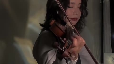 Violin playing