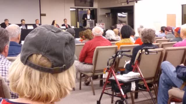 I was briefly on MSNBC last night at Republican function