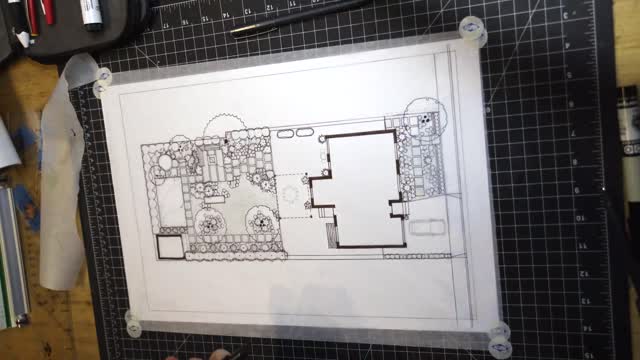 Quick Landscape Design Plan Rendering