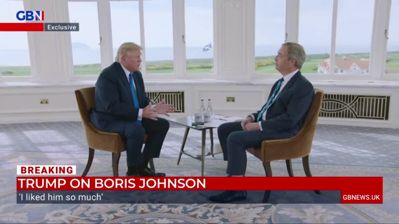 Trump Claims Boris Johnson Ended Up Going Liberal