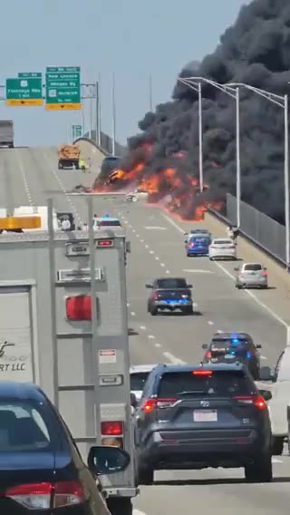 Bridge Burns in Connecticut