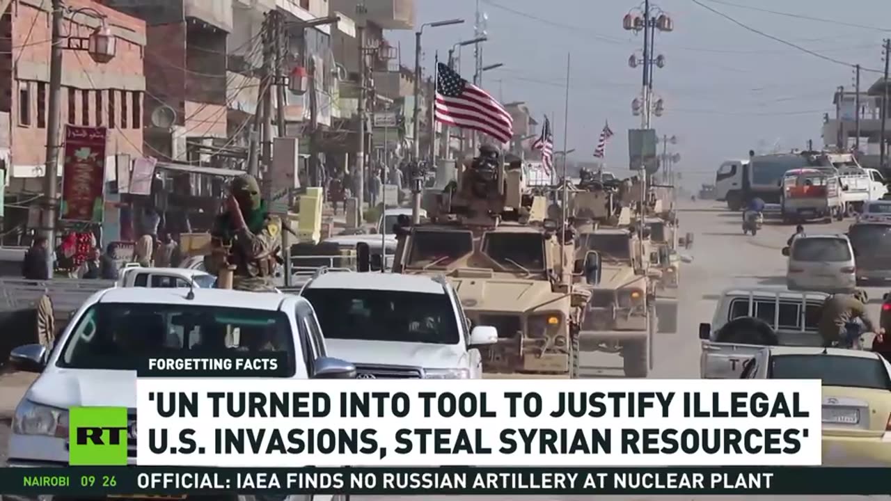 ICYMI: CGTN Correspondent Grills UN Spokesman Over US Forces’ Presence in Syria