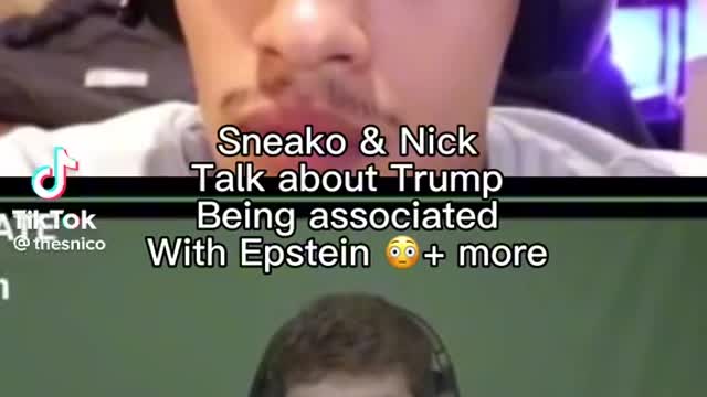 Sneako and Nick Fuentes Talk