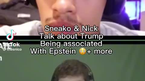 Sneako and Nick Fuentes Talk