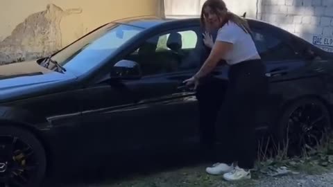 Das neue Auto von meiner Schwester Prank🤣