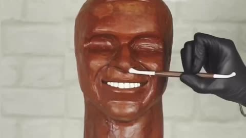 Cake artwork of Kylian Mbappe