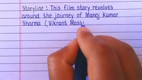Film Review writing class 12 12th fail/12th Fail movie review writing/How to write film review
