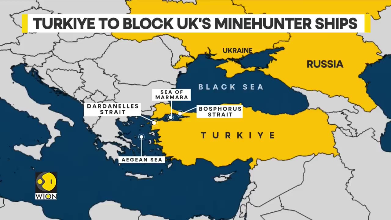 Turkey to block UK's mine hunter ships from entering Blavk sea