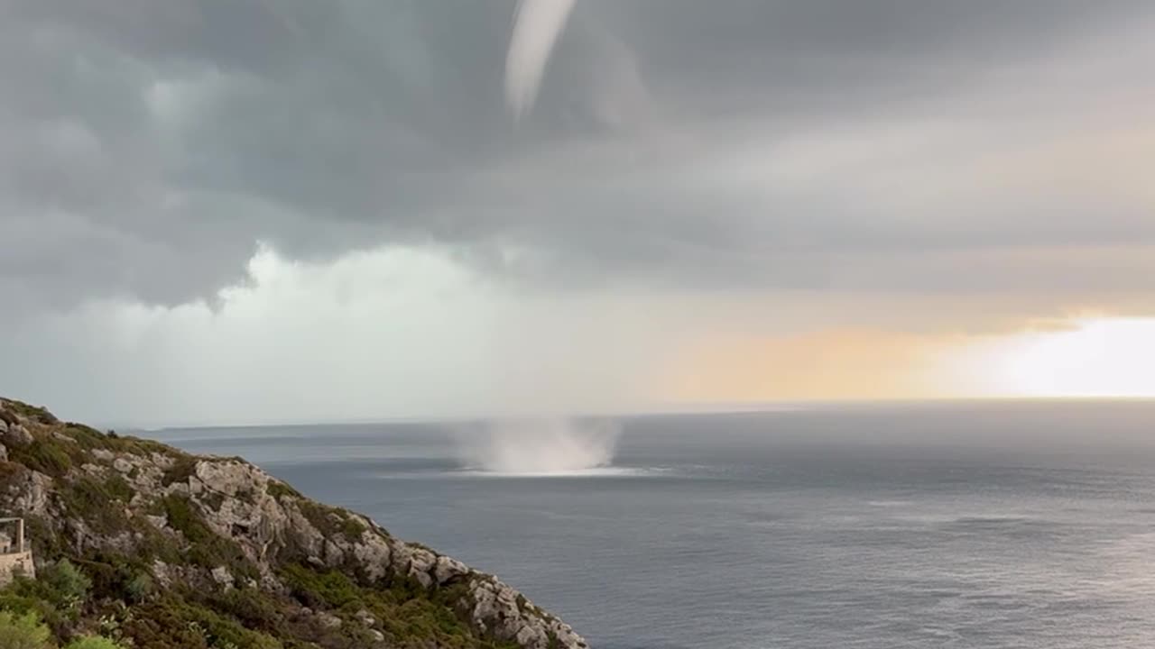 Waterspout Forms Off Italy Coast