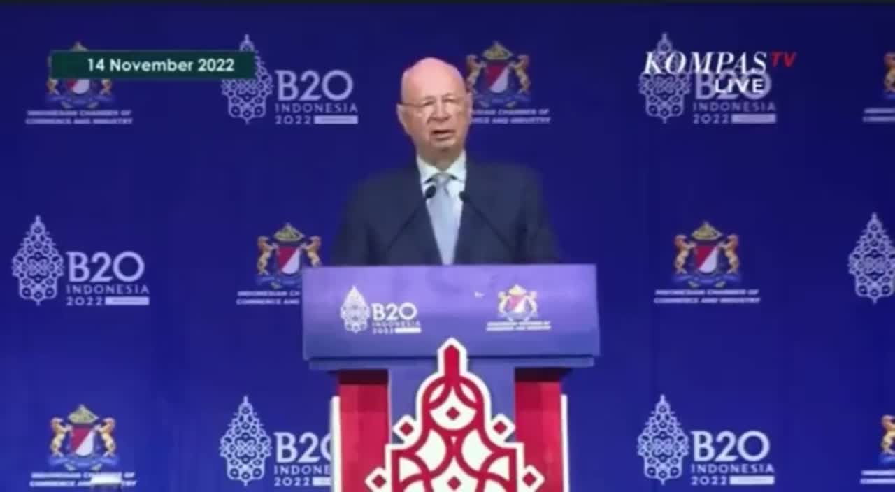 Klaus Schwab Speaks at G20 Summit: We Have to Confront a Deep Restructuring of Our World