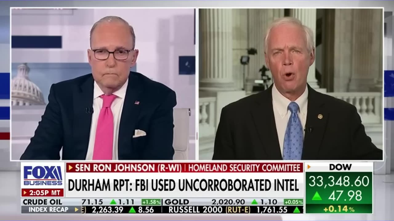 Sen Johnson this will be explosive news