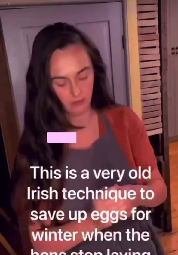 PRESERVE EGGS FOR 6 MONTHS - NO REFRIGERATION